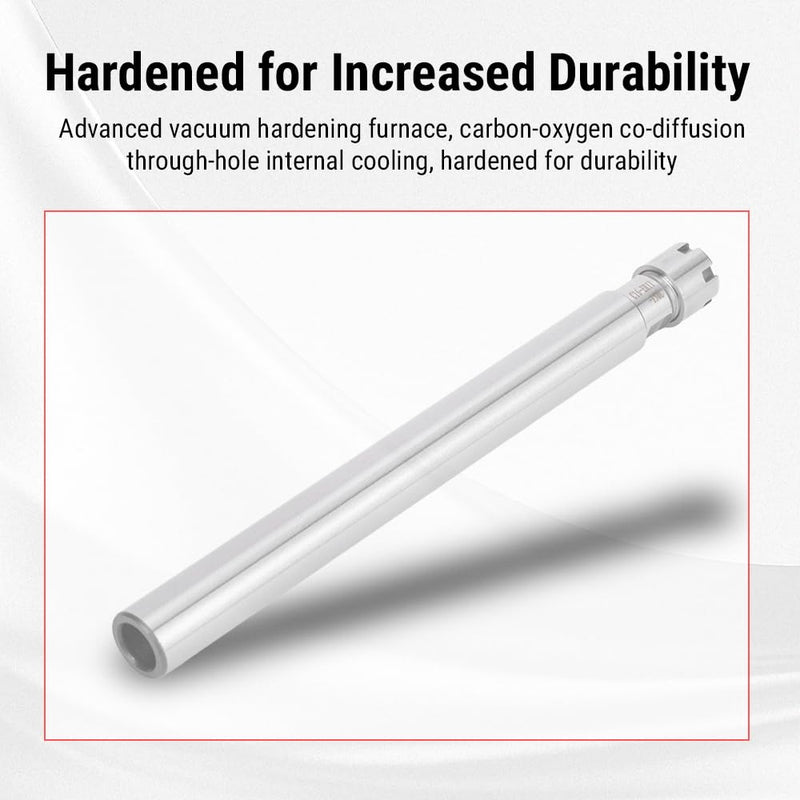 [Australia - AusPower] - Risegun Straight Collet Milling Chuck Holder, ER11M-150L CNC Router Tool Holder Extension Rod with Straight Shank for CNC Router, C16 Tool Holder 