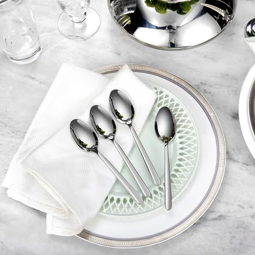 KEAWELL Premium Aline 8-Piece 6.4-Inch Teaspoon Set (8, Teaspoons)