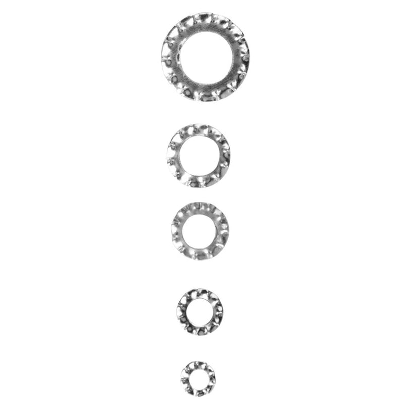 [Australia - AusPower] - 700Pcs Copper Washer Assortment Set, M3~M8 5Kinds Galvanized Hexagonal Counter Sunk Screw Nut Kit Flat Washers Assortment Set for Electrical Connections 