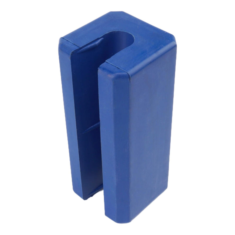 Outboard Wedge Transom Support Saver for Single Ram Boat Motors Trailering | SeaSierra-7002 Rubber Safety Supports Used on Mercury Yamaha Evinrude Johnson Honda Suzuki Marine Engine Blue Square Outboard Transom Support