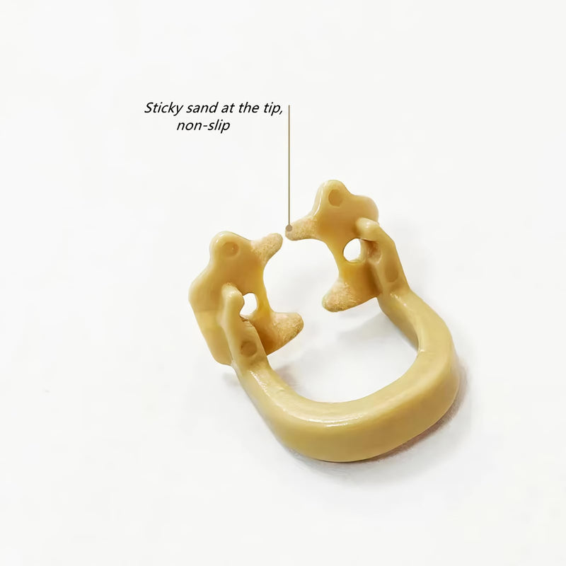 [Australia - AusPower] - Dental Rubber Dam Clamps Resin Rubber Barrier Clip Dental Endodental Rubber Dam Holder Autoclavable Dental Dentist Tools 