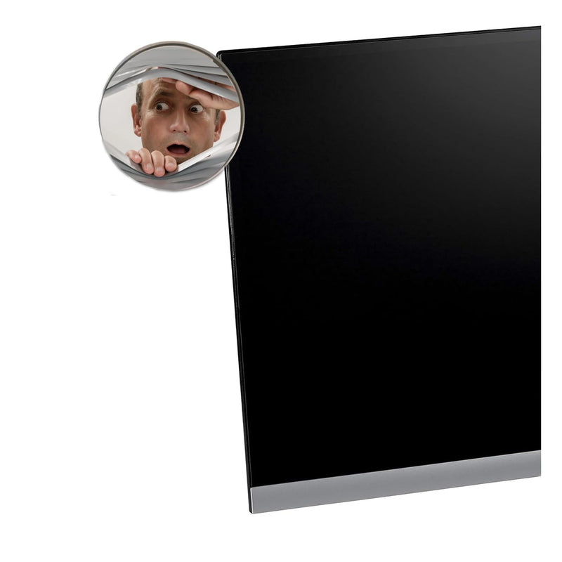 [Australia - AusPower] - Monitor Mirror,Computer Desk Mirror to See Behind You,Cubicle Mirror, Computer Rear-View Mirror Personal Safety and View Monitors or Anywhere (CRM01) 