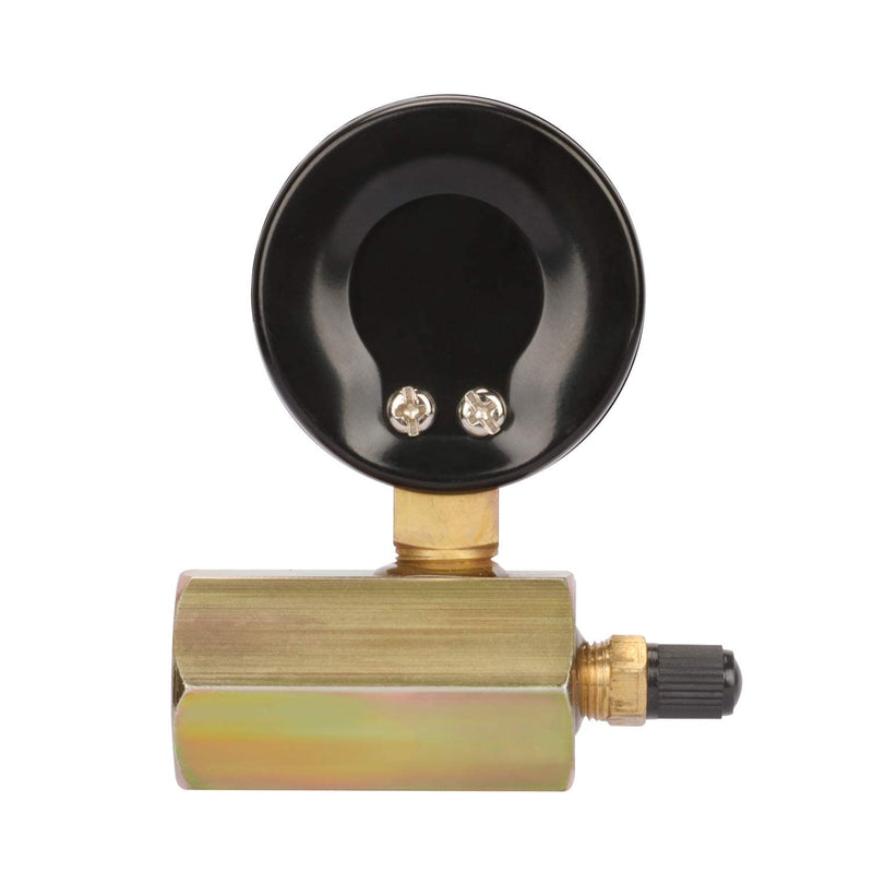 [Australia - AusPower] - MEASUREMAN 2" Steel Gas Pressure Test Gauge Assembly, 3/4" FNPT Connection, 0-60Psi/kpa, -3-2-3% Accuracy Electroplating body 
