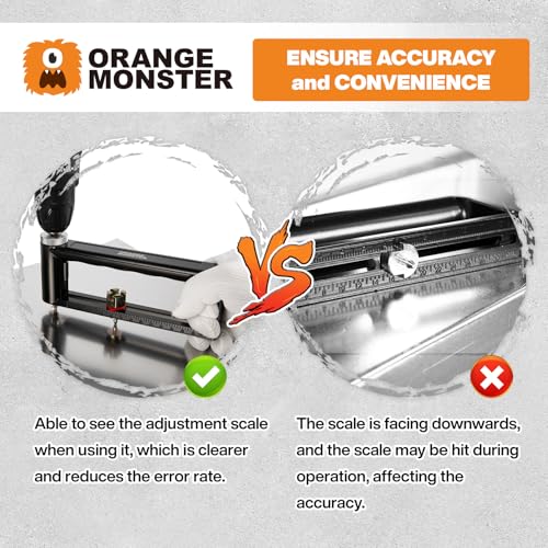 ORANGE MONSTER 2–12-inch adjustable hole cutter for sheet metal and HVAC applications