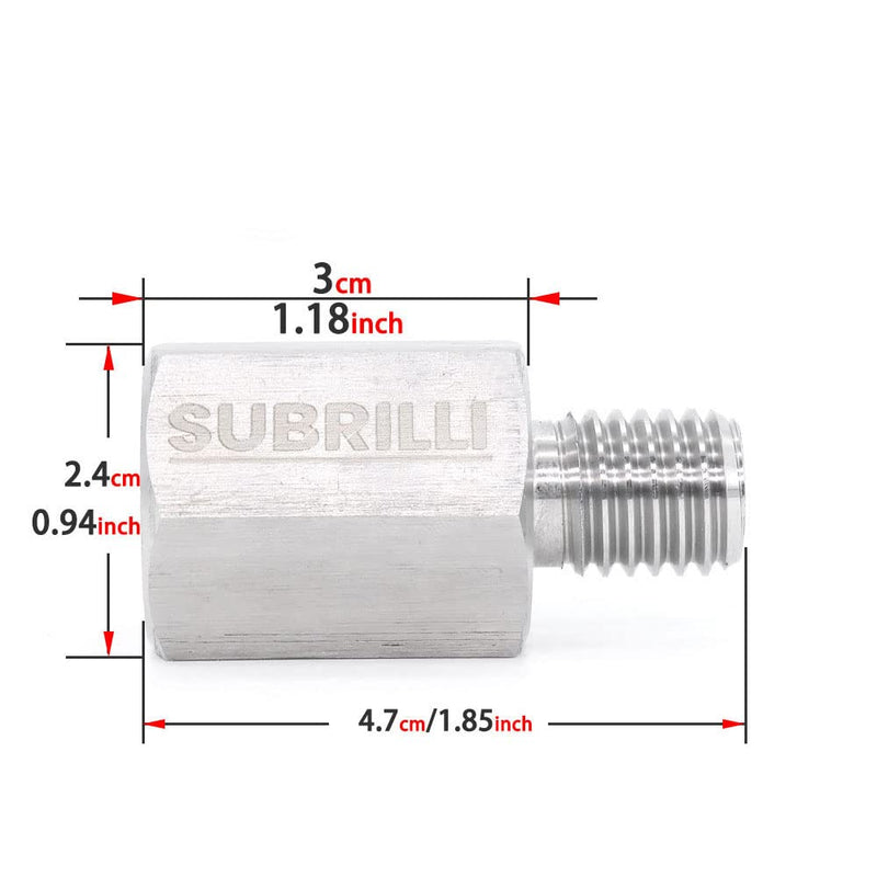 [Australia - AusPower] - 2-Pcs Angle Grinder Attachments Adapter 5/8"-11 Female to M14 Male Converter for Drill Bits Cup Wheels Backer Pads 2 