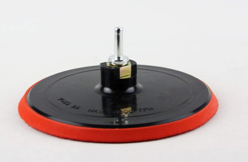 [Australia - AusPower] - Sanding disc for angle grinders with Velcro fastener - 100 mm/115 mm/125 mm/150 mm/180 mm - centre connection 45 mm with support nut 12 mm (100 mm, plastic) 