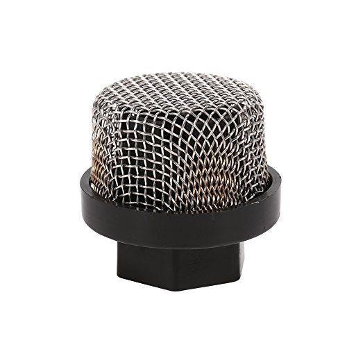 Akozon Crepine Airless 18 mm, Filter Metal Suction Tube for Graco 390 395 495 Pistol Filter Sprayer 1 Piece Inlet Strainer Mesh