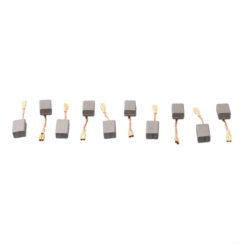 14mm x 9mm x 6mm Long Life Electric Motor Carbon Brushes Replacement Parts