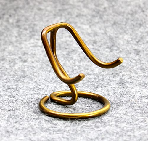eSplanade Heart Shaped Urn Stand | Stand for Keepsake Urns - Golden