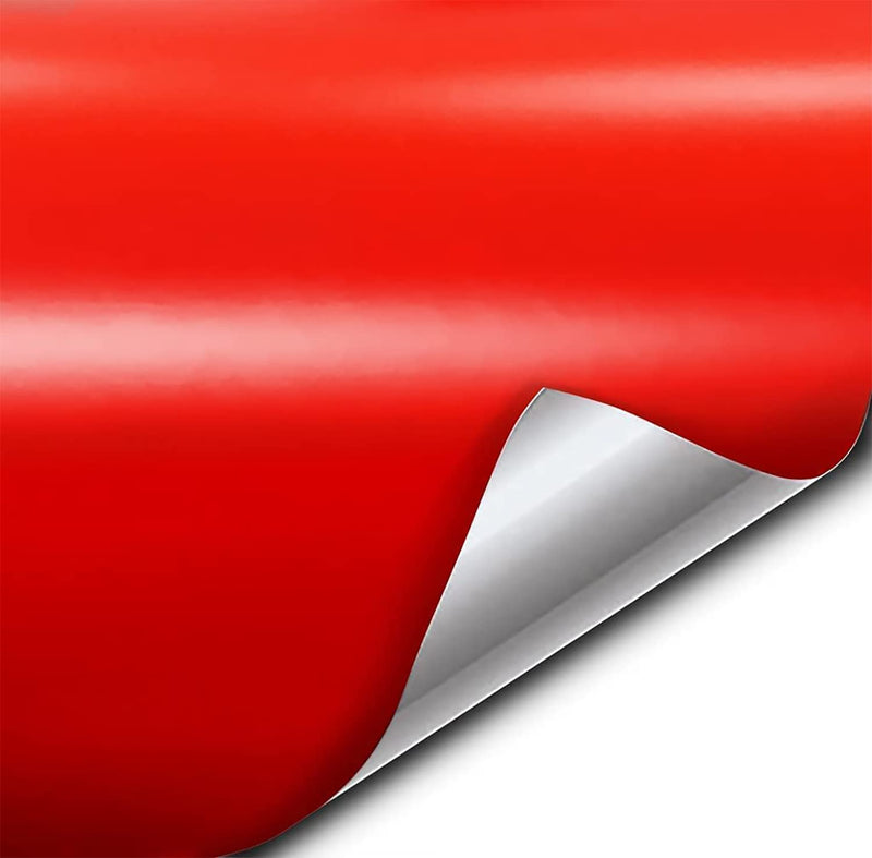 VViViD 3 Automotive Vinyl Wrap Tape Rolls of 1/2" x 20ft Bundle (Gloss Black, Black Carbon Fiber and Matte Red) - M0