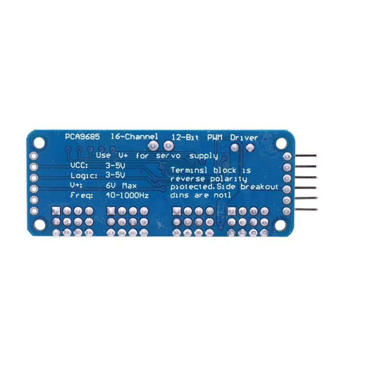 JZK® PCA9685 16-Channel 12-bit PWM Servo Motor Driver IIC Module for Arduino Robot