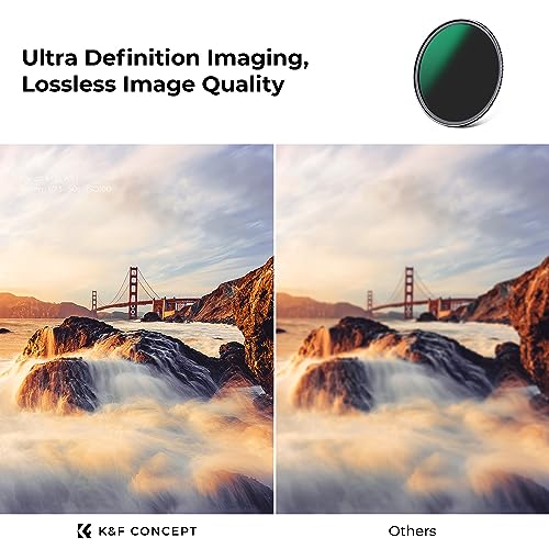 K&F CONCEPT 55mm ND8 ND64 ND1000 ND Lens Filters Kit