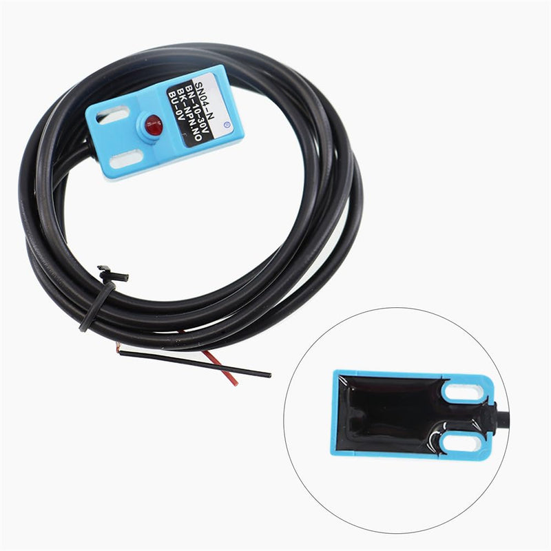 [Australia - AusPower] - 5 Pcs SN04-N NO Normal Open NPN Inductive Proximity Sensor Switch Detector 4mm 3 Wire DC 