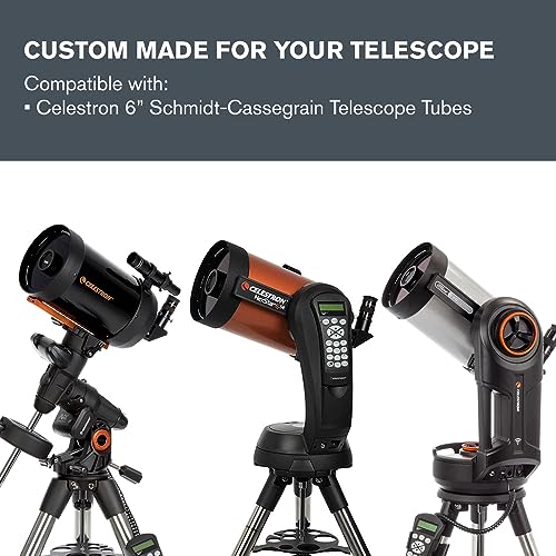 Celestron EclipSmart 6" Solar Safe Eclipse Telescope Filter – ISO Compliant 6" SCT