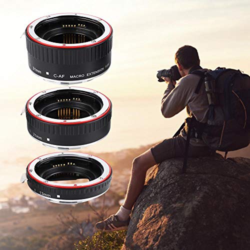 for EF/EF-S Macro Extension Tube Set Auto Focusing Adapter Ring Set for Cameras