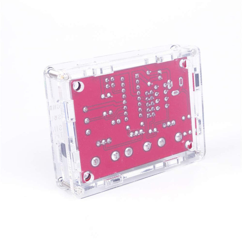 XR2206 Function Generator Signal Generator DIY Kit High Precision Function/Sine Triangle Square Output 1Hz-1MHz Adjustable Frequency Amplitude (Welding Completed) Welding completed