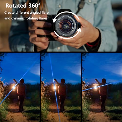 95mm Variable Blue Streak Filter, Special Effects Lens Filter 95mm