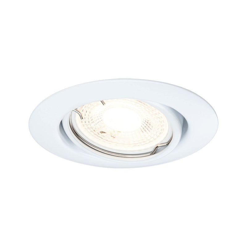 Paulmann EBL 93400 Base LED Recessed Light Round Max. 10 W Recessed Spotlight Matt White