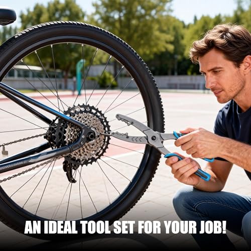 Cassette Removal Tool Pliers, Bike Chain Whip Alternative
