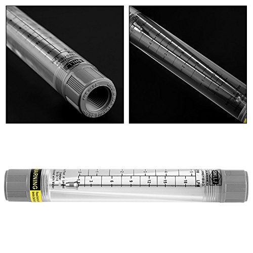 In-Line Flow Meter LZM-15G 0.5-5 GPM / 1.8-18 LPM, Pneumatic Air Source Processing Components