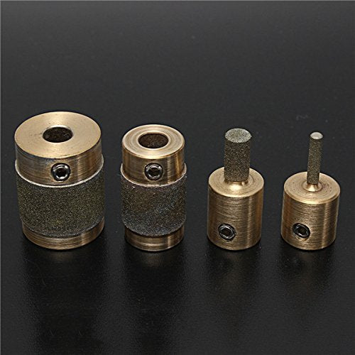 EsportsMJJ 4-Piece Sanding Bits Set Mcb18 Mcb14 Mcb1 Mcb34 Grinding Head for Grinding Machine