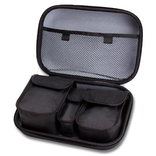 [Australia - AusPower] - USA GEAR Square Terminal Case Compatible with Square Terminal Cash Register, Square Terminal Printer Paper, and Card Reader Accessories - Water Resistant Exterior and 3 Removable Pouches - Black 