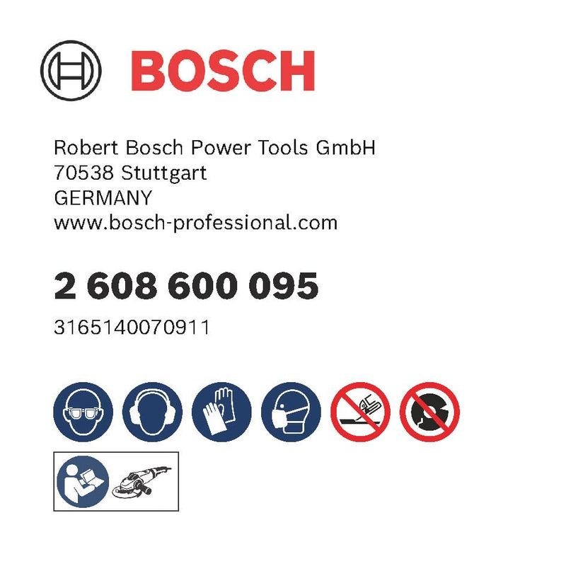 [Australia - AusPower] - Bosch 2608600095 Sanding Accessories Separator 180 x 2 mm for steel 2.0 mm 