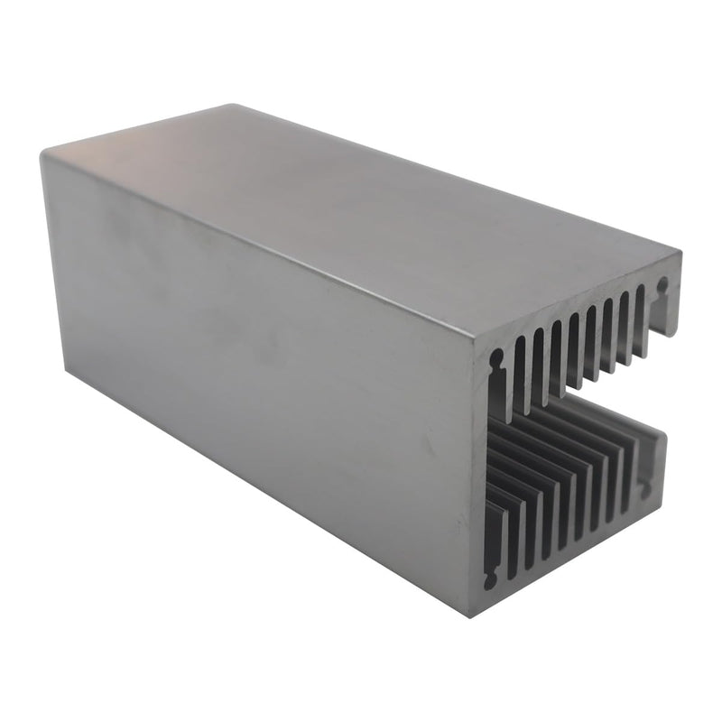 100 × 40 × 40 mm U-Type Aluminium Heatsink – Louvre Cooler with Dense Teeth for CPU & More
