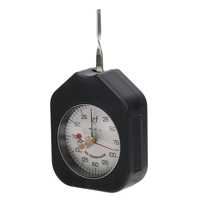 [Australia - AusPower] - Mxzzand Gram Tension Meter Dial Tensionmeter Pressure Pull Tester Gage Double Needle Switch Force Gauge 150g for Measuring Force 