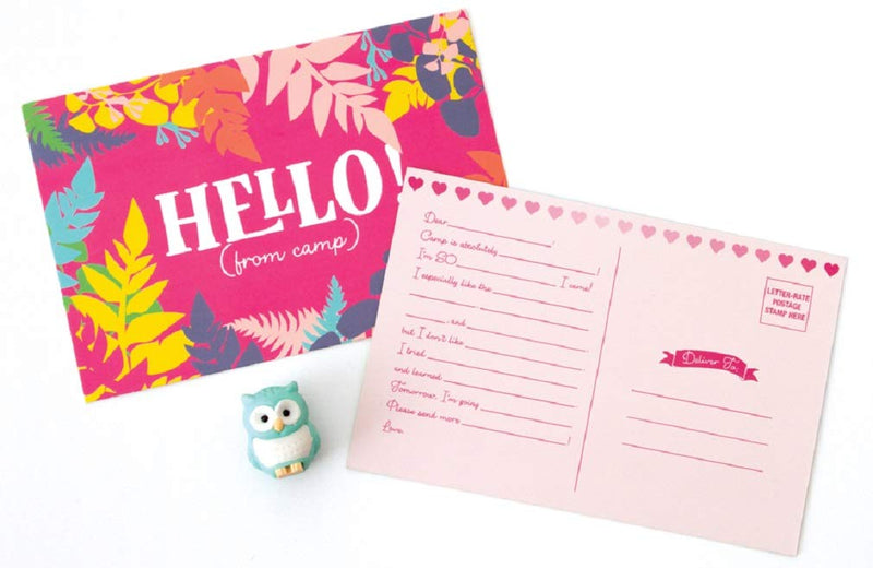 [Australia - AusPower] - Playhouse 29-piece Happy Camper Complete Letters and Notes Stationery Tote for Kids 