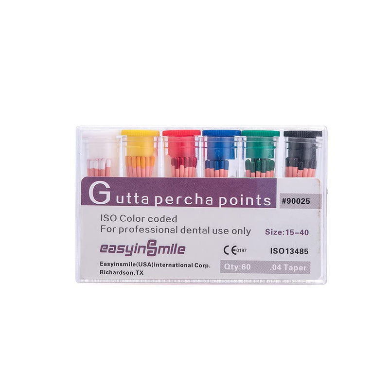 [Australia - AusPower] - Gutta Percha Paper Points 2 Packs .02/.04/.06 Taper for Dental Endodontic Root Canal Treatment (#15-40.04 Taper) #15-40 .04 Taper 