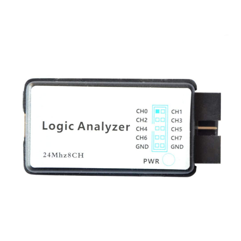 [Australia - AusPower] - Taidacent USB Logic Analyzer 24mhz 8ch Software Driver FPGA Debugging Tool SPI IIC UART SMBus I2S CAN Parallel Digital 8 Channel 