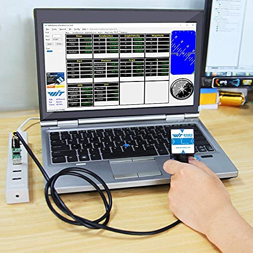 [Industrial-Grade Digital Inclinometer] SINDT-TTL 3-Axis Acceleration+Gyroscope++Angle+Quaternion, MPU6050 IP67 Waterproof Tilt Sensor, High Precision AHRS IMU Sensor