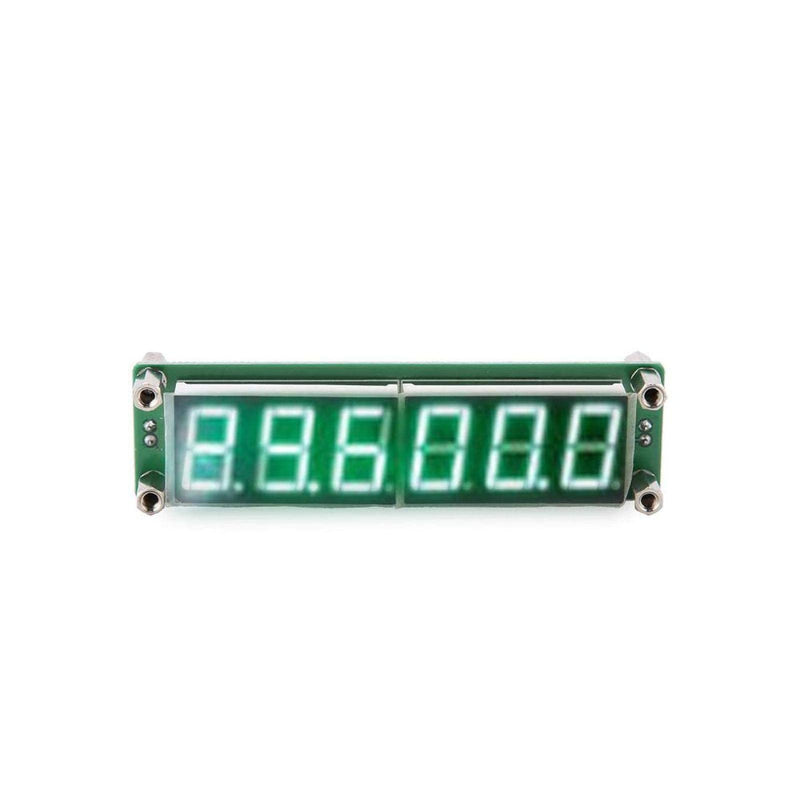 PLJ-6LED-H LED Display Digital Frequency Counter Cymometer Tester Frequency Measurement Modules 1MHz- 1000MHz (green)