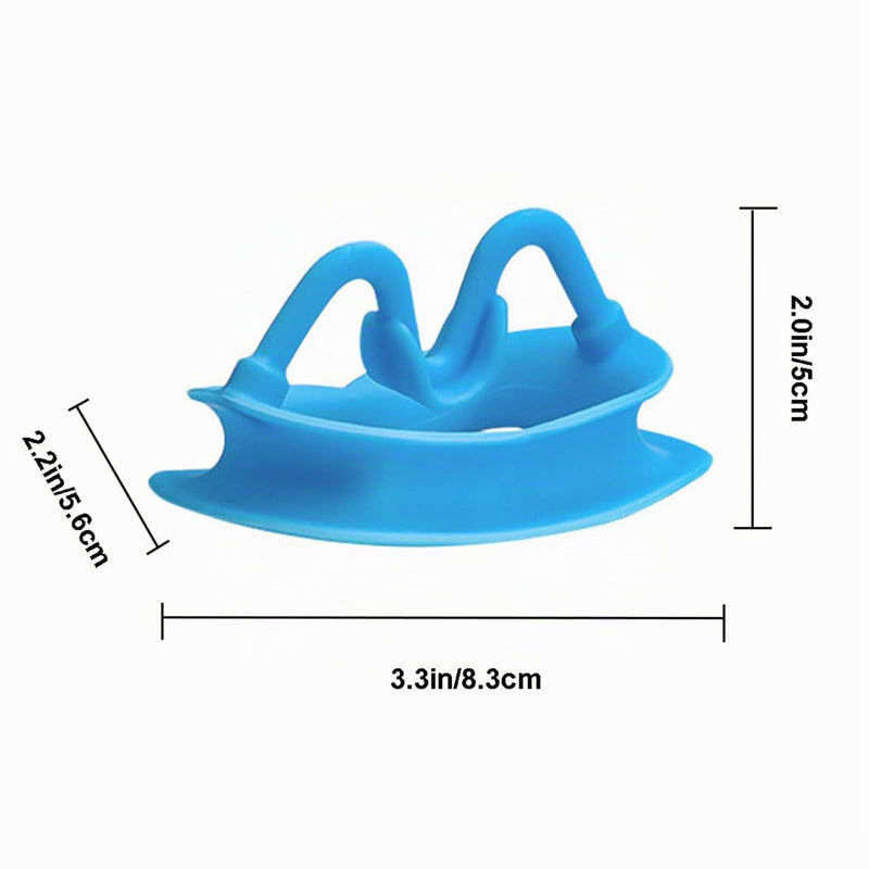 Pack of 3 Reusable Mouth Openers, Mouth Dilation, Lip Retractor | Cheek holder made of soft silicone, autoclavable, pink, green, blue. Ideal for dentists, clinics & teeth whitening