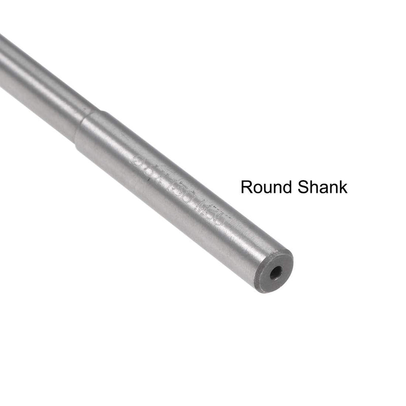 [Australia - AusPower] - uxcell 6mm Chucking Reamer, HSS Cobalt M35 Lathe Machine Reamer D4 6 Straight Flutes, Round Shank Milling Cutting Tool, for Stainless Steel Alloy Copper Metal 