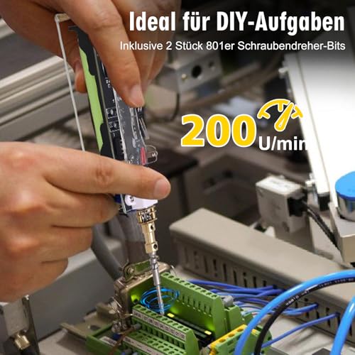DIY Mini Electric Screwdriver Soldering Kit for Home | With Phillips bit and slotted bit, electric screwdriver soldering kits, mint electronics kit, for soldering learning