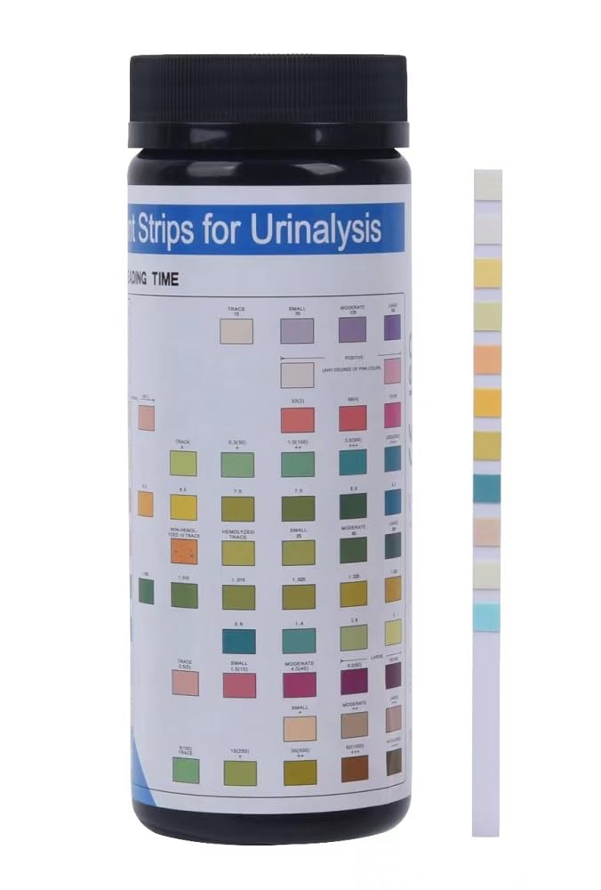 11-in-1 Rapid Urine-Test Strips 11 Parameter for Keto, etc 100Ct | Ph, Protein, UTI test kit and More in Your Body