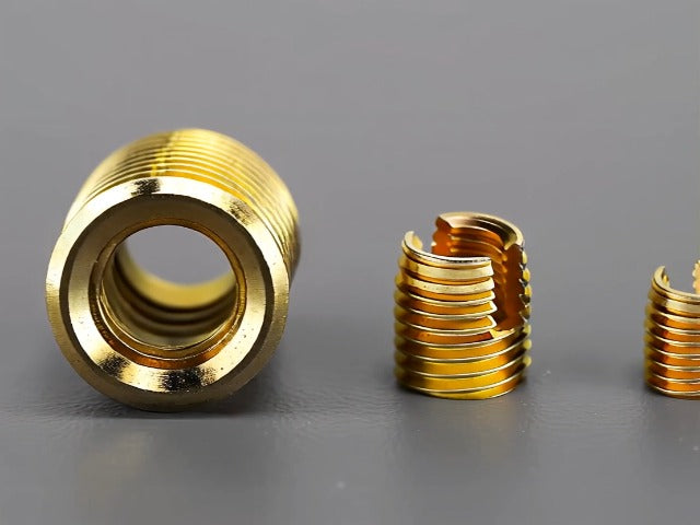 Hyuduo self-tapping thread insert base set for repair tools, shown with strong-pull vibration-resistant tapping inserts