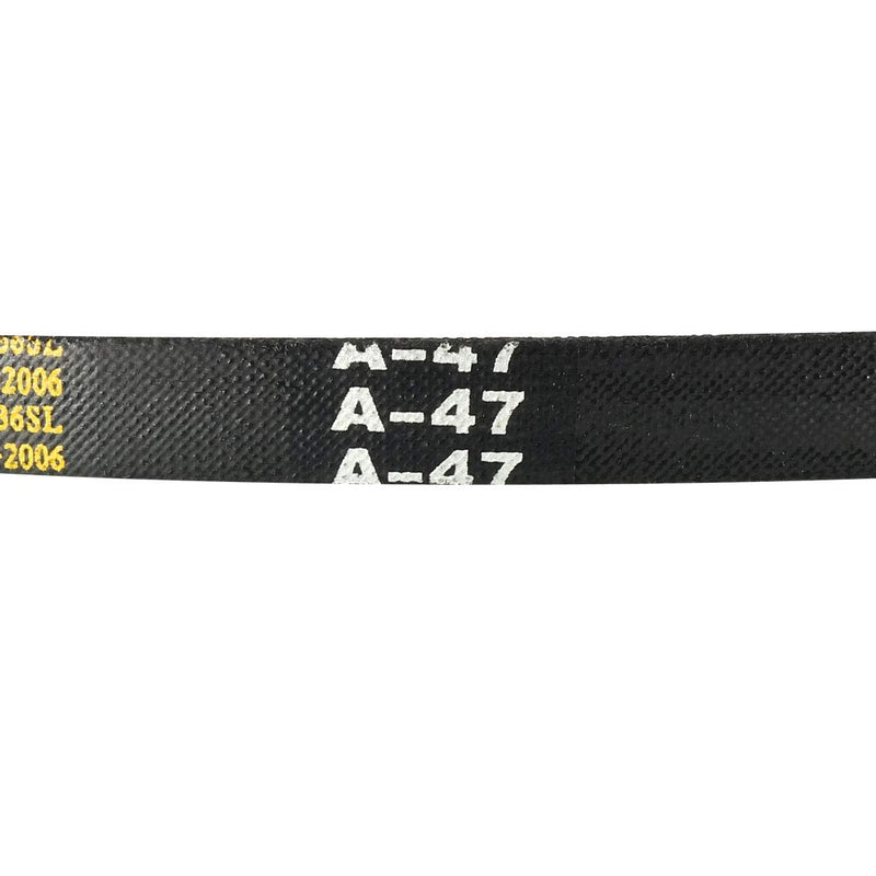 [Australia - AusPower] - uxcell A47 Drive V-Belts 47" Inner Length 13mm Width 8mm Thick JIS Standard A-Section Rubber Drive Transmission Belt 47" 