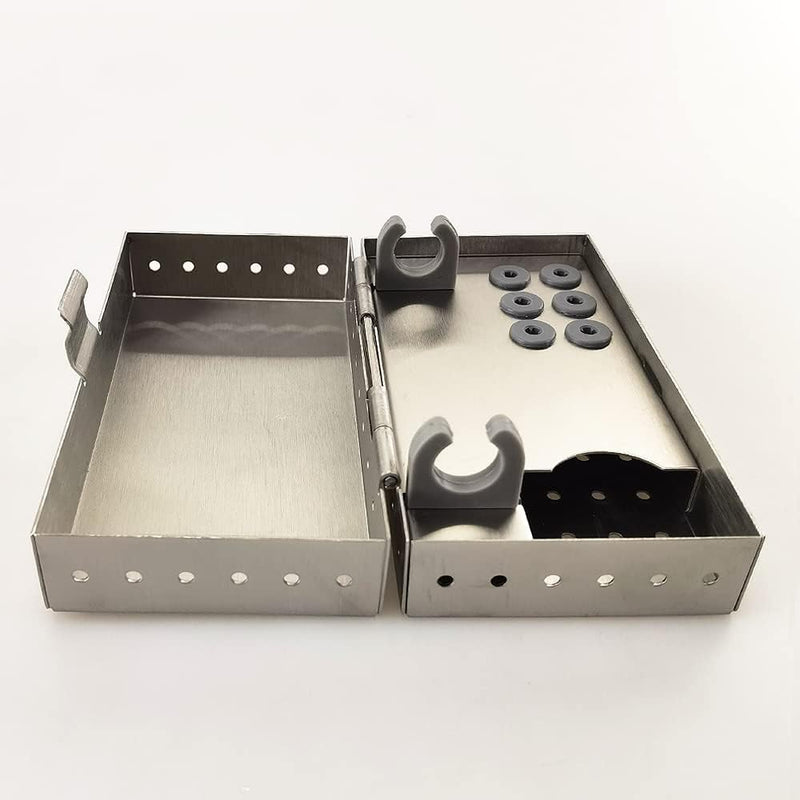 [Australia - AusPower] - Airgoesin Dental Ultrasonic Tooth Cleaner Piezo Scaler Handpiece Tips Files Holder Torque Wrench Stand Block Container 