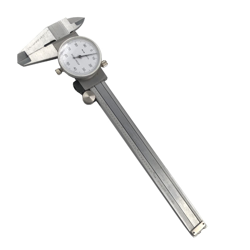 [Australia - AusPower] - FainWan 6" Utility Dial Caliper, 6 inch 0.001" Precision Resolution with Slide Lock Stainless Steel Shock Proof 