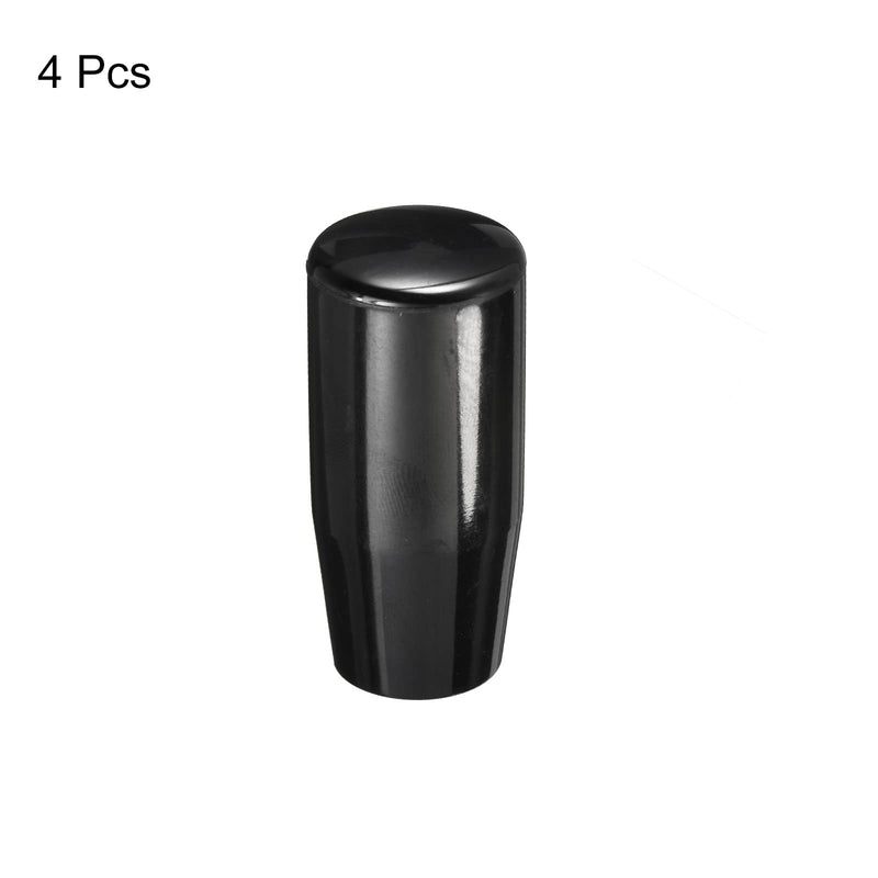 [Australia - AusPower] - Revolving Handle Grip, 4Pcs M12x65mm Female Thread Phenolic Handle Tapered Handle Insert Machine Handle for Industry Lathe Milling Replacement Parts 4 