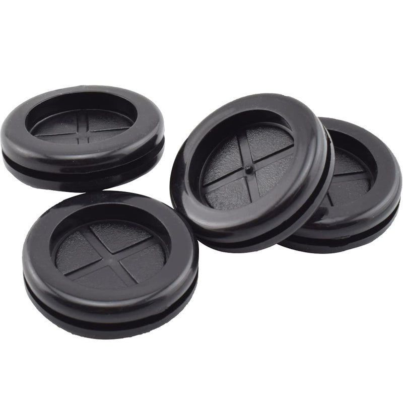 [Australia - AusPower] - Firewall Rubber Grommets Drill Hole Double-Sided Hole Plugs for Wire Protection - 4 PCS, 1-11/16 inch ID x 2 inch Drill Hole Dia 1-11/16" ID x 2" Drill Hole Dia 