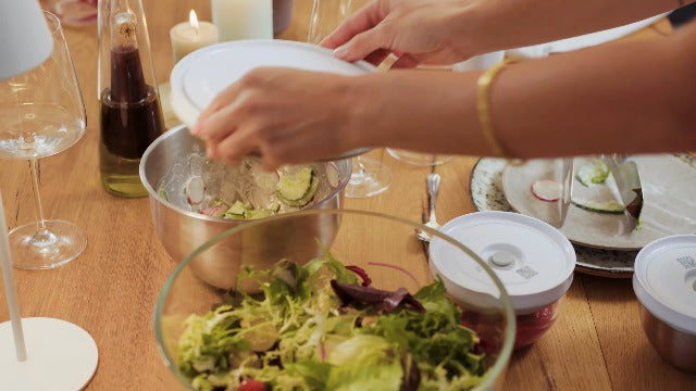 ZWILLING Fresh & Save BOWLS 5-pc Vacuum Bowl Accessory Set, Includes Lids and Pump Adapter, BPA-Free, Durable, Compatible with Glass and Stainless Steel Bowls