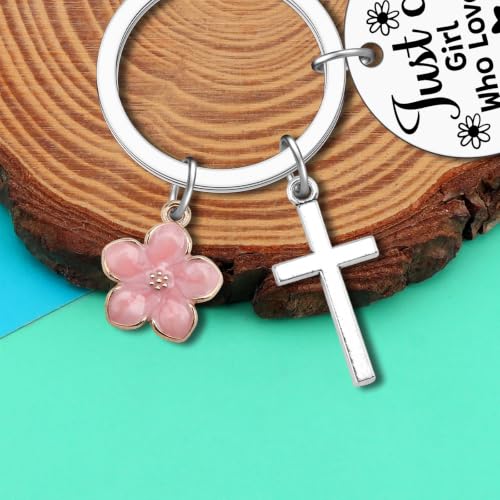 Bible Verse Keyring Inspirational Christian Gifts for Women Girls Daughter