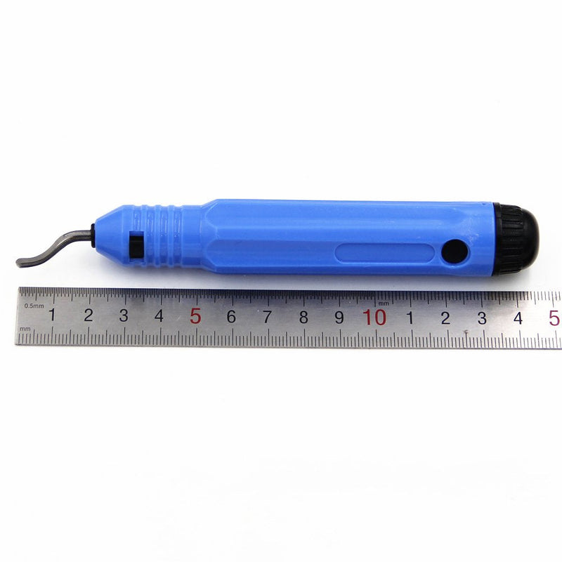 [Australia - AusPower] - Universal Deburring Tool, Metal Handle Hand Deburring with 11 Blades, 360� Rotating Blade Cutting Tool for 3D Printers, Plastic, Aluminium and Stainless Steel 