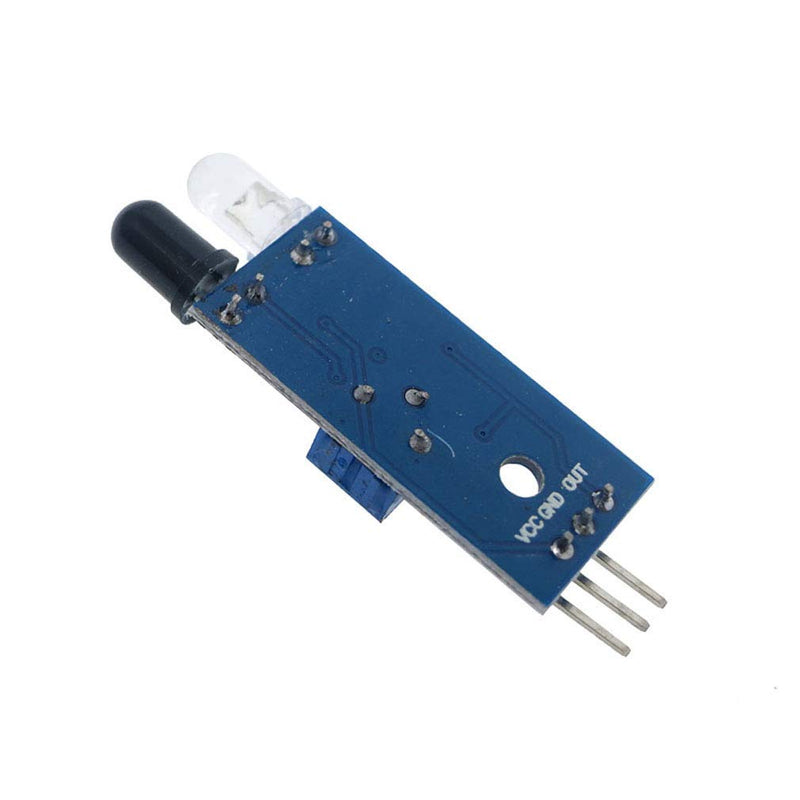 Hailege 10pcs IR Infrared Obstacle Avoidance Sensor Module LM393 3-Wire IR Reflective Photoelectric Sensor for Smart Car Robot