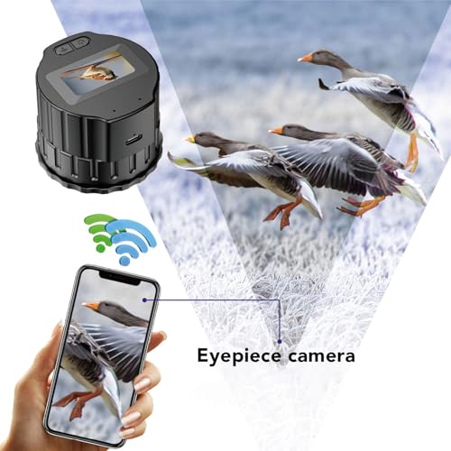 Telescope Eyepiece Camera for Astronomy, 1080P 16MP Electronic Eyepiece Camera for Astrophotography, Digital Telescope Camera for 28mm to 48mm Optical Telescopes Microscopes