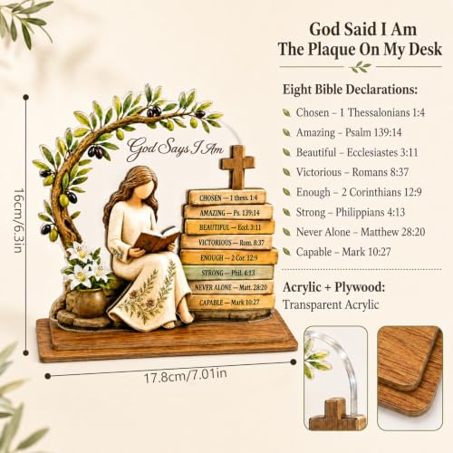 Christian Gifts for Women, Baptism Gifts for Girls, Religious Ornaments